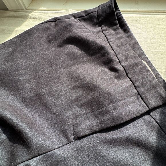 Chico’s 3 (SZ 16-18) Short Black Flat Front Pants Polyester Rayon Spandex Blend - Picture 8 of 8